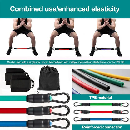 Ankle Resistance Bands Workout Resistance Bands Adjustable Ankle Resistance Band Set with Fastener Tape for Leg for Strength